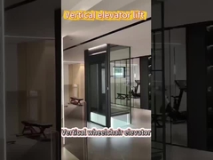 Seguridad en el hogar Elevador de sillas de ruedas 3m-10m Elevador de plataforma hidráulica vertical con cabina