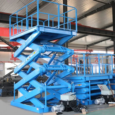comprar Plataforma de elevación de tijeras hidráulica estacionaria 1000 kg Mesa de elevación de tijeras doble hidráulica online manufacture