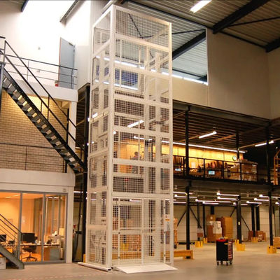 comprar 3000 kg de carga de la jaula de elevación 3m altura de elevación de almacén elevador de carga online manufacture