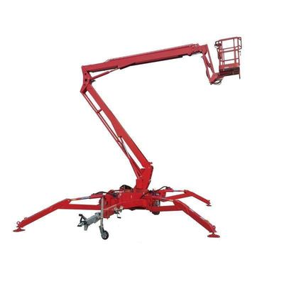 comprar 12m de remolque montado en el hombre eleva 200KGs remolque detrás del balde elevación para el aeropuerto online manufacture
