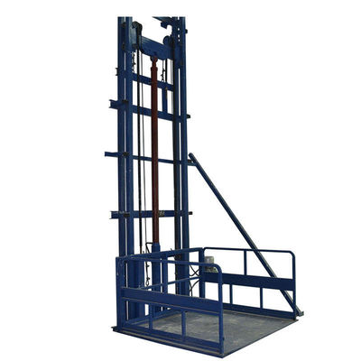 comprar Uso doméstico 6m Dos puestos elevador de carga 1000KGs elevador de mercancías pequeñas 3KW online manufacture