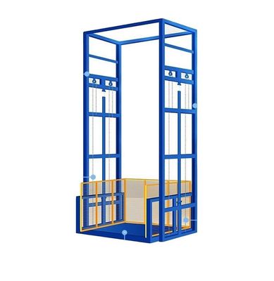 comprar 4 Post Easy Lift Cargo Lift Elevador hidráulico vertical de carga elevador online manufacture