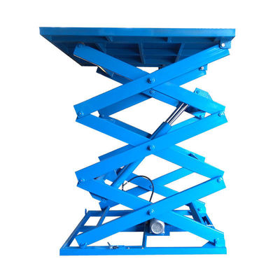 comprar 4m elevador de tijeras fijo 1000kg elevador eléctrico de doble tijeras online manufacture