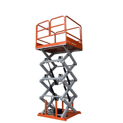 comprar 2T elevador de doble tijeras estacionario elevador de tijeras hidráulico 2000KG online manufacture