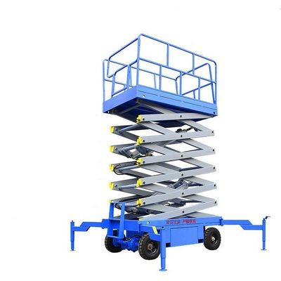 comprar Plataforma de elevación de tijeras móvil de 8 m 2000 kg Plataforma de elevación hidráulica móvil online manufacture
