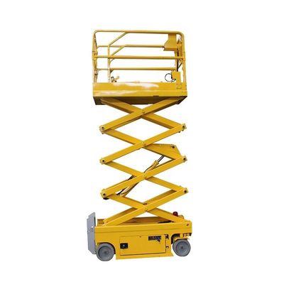 comprar 230Kg 450Kg plataforma de elevación de tijeras eléctricas autopropulsadas 8m 10m mesa de elevación online manufacture