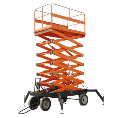 comprar Elevador eléctrico de tijeras Elevador de plataforma hidráulica Elevador de tijeras 1000 kg 6m online manufacture