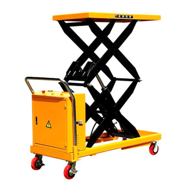 comprar Alturas de 1m elevador de tijeras 1000KG 1 tonelada carruaje de mesa hidráulico online manufacture