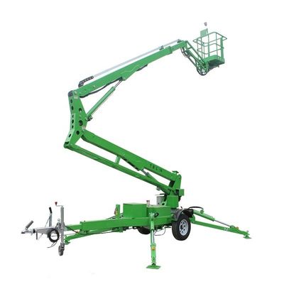 comprar 60 pies remolcable boom elevador remolque montado boom para la construcción y el mantenimiento online manufacture