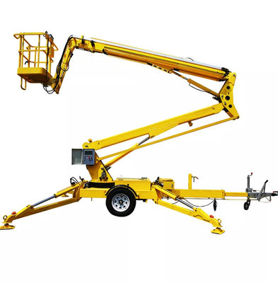 comprar Amarillo 10m remolque detrás de cherry picker 200KG 30 pies remolque remolque online manufacture
