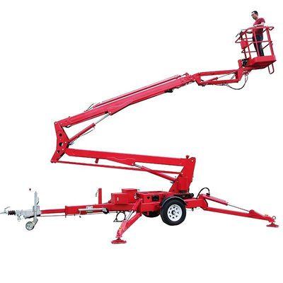 comprar Carga 200 kg remolque articulante de elevación 12m remolque montado cherry picker online manufacture