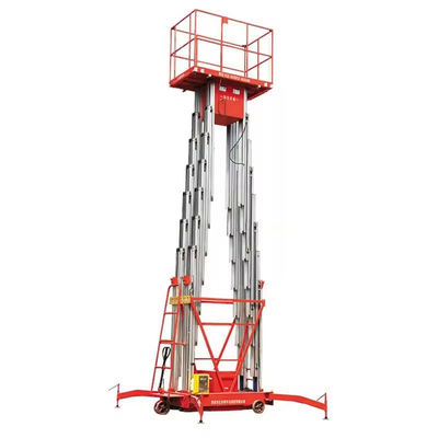 comprar Plataformas de trabajo aéreas de aleación de aluminio de mástil vertical de 10 m online manufacture
