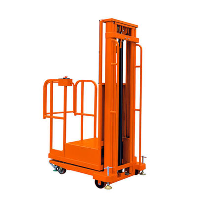 comprar Naranja 3m Semi eléctrico recogedor de pedidos almacén recogedor de existencias ascensor online manufacture