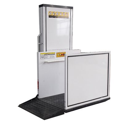 comprar Apartamento Exterior Elevador de plataforma vertical de 3,5 m para discapacitados Elevadores de plataforma vertical online manufacture
