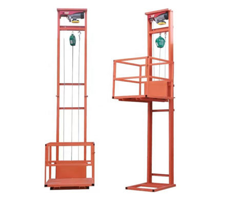 comprar 3m-10m 500kg Elevador de carga residencial Elevador hidráulico de mercancías verticales online manufacture