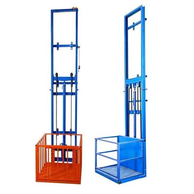 comprar 500 kg de doble mástil elevador de mercancías hidráulicas de 6 metros elevador de carga exterior online manufacture