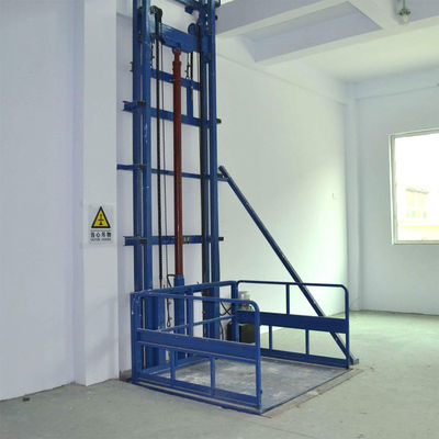 comprar Almacén 9m Garage Cargo Lift 1T Pared montada de mercancías elevador para taller online manufacture