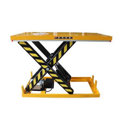 comprar Amarillo Plataforma de elevación de tijeras pequeña de 4000 kg Plataforma estacionaria de elevación pequeña online manufacture