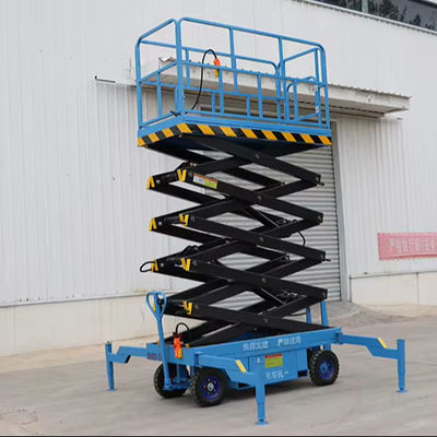 comprar Elevador portátil de tijeras mini 500KG Elevador de tijeras aéreas 6m Alturas de trabajo online manufacture