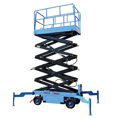 comprar Elevador de tijera vertical de 3 m 300 kg Elevador hidráulico móvil para almacén online manufacture