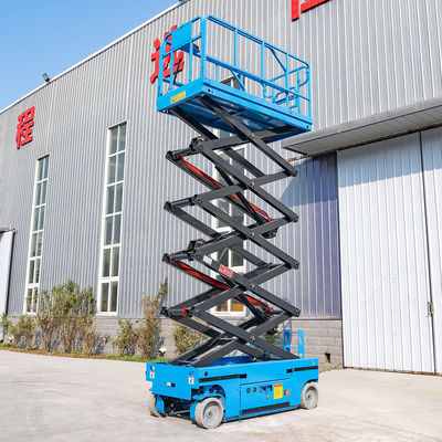comprar Plataforma de elevación autopropulsada de 10 m 320 kg Elevación móvil con tijeras eléctrica online manufacture