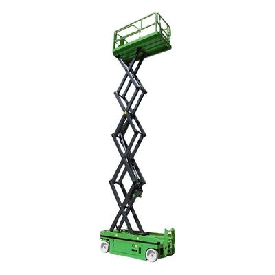 comprar Plataformas de acceso autopropulsadas de 12 m Plataforma de elevación portátil de tijeras de 320 kg online manufacture