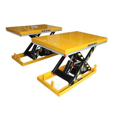comprar Elevación de tijera eléctrica hidráulica fija 2000kg de carga Mesa de elevación de trabajo estacionario online manufacture