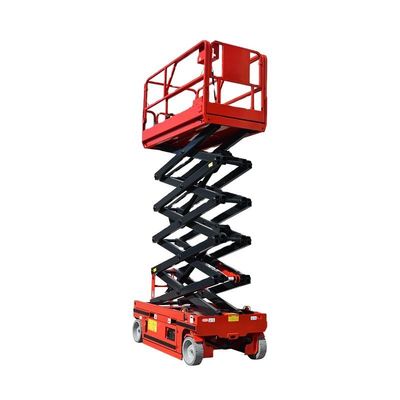 comprar Plataforma de elevación de tijeras de 6 m de 450 kg Plataforma de trabajo elevada autopropulsada online manufacture