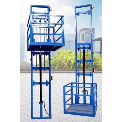 comprar 3 - 10m 0,5t 1t elevador de carga pequeño plataforma de elevación hidráulica online manufacture