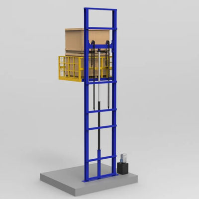 comprar Elevador de carga de carga pesada de 1 tonelada 3 - 10 m Elevador hidráulico de un solo carril online manufacture