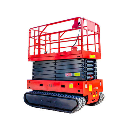 comprar Elevación móvil con tijeras 200 kg 320 kg 450 kg Plataforma de elevación eléctrica de rastreo online manufacture