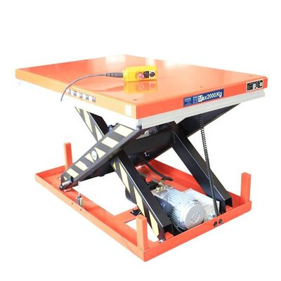 comprar 1000 - 4000 kg Plataforma de elevación hidráulica Mesas elevadoras eléctricas con tijeras online manufacture