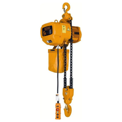 comprar Polipasto eléctrico de 380V de 3 toneladas y 5 toneladas, polipasto eléctrico de cadena de 380V online manufacture