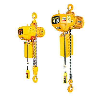 comprar Bloque de cadena eléctrica de 1 tonelada, 2 toneladas, 3 toneladas, 5 toneladas, elevador eléctrico de cadena con gancho online manufacture