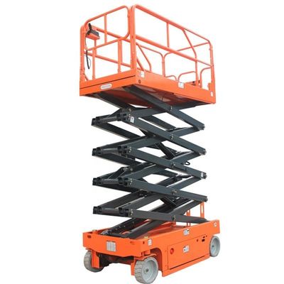 comprar Elevador de tijeras plataforma de elevación aérea hidráulica móvil 6m 8m 10m 12m online manufacture