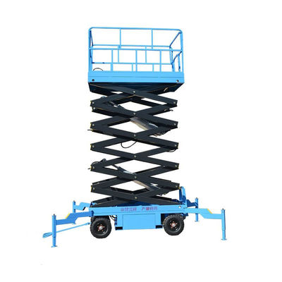 comprar Plataforma elevadora aérea de 4 - 18m con elevación de hombre, tijera hidráulica eléctrica online manufacture