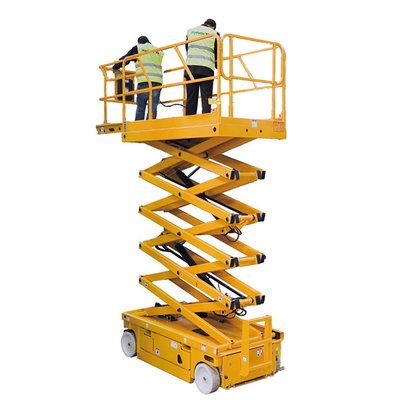 comprar Elevador de tijeras autopropulsado 12m 320kg Plataforma de trabajo aéreo Fabricación en línea