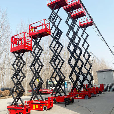 comprar Self-propelled Scissor Lift 8m 10m 12m 14m Hydraulic Scissor Lift Platform Fabricación en línea