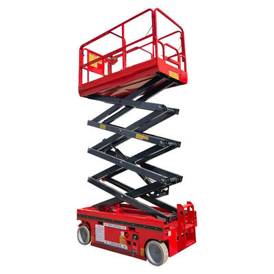 comprar 8m 10m 12m Hydraulic Mobile Scissor Lift Platform With 450kg Load Capacity Fabricación en línea
