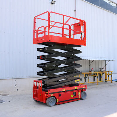 comprar 6m 8m 10m Mobile Scissor Lift Small Self Propelled Aerial Work Platform Fabricación en línea