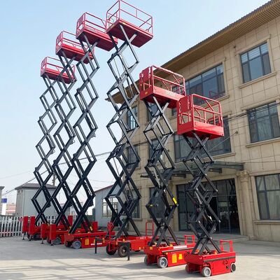 comprar Electric Self Propelled Aerial Work Platform 6m 8m Scissor Lift Fabricación en línea