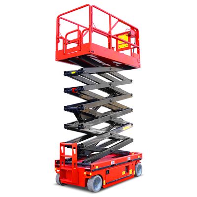 comprar Elevador de tijeras autopropulsado 6m 8m 10m 450kg Plataforma de trabajo aéreo de construcción Fabricación en línea