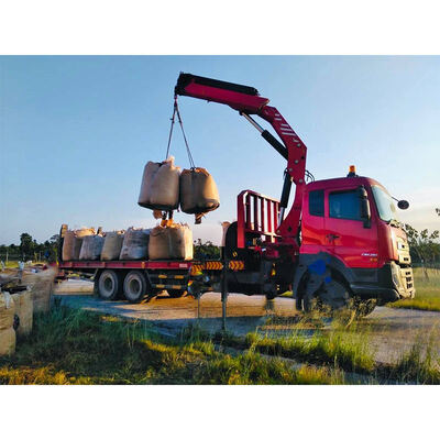 comprar Grúa hidráulica de 5 a 10 toneladas montada en camión para construcción Fabricación en línea