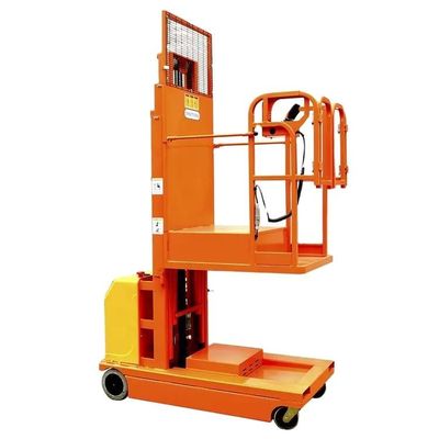 Elevador eléctrico de recogida de pedidos de 3 m y 4 m para almacenes y supermercados