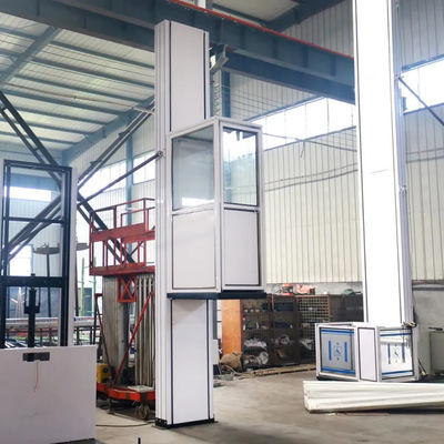 Seguridad en el hogar Elevador de sillas de ruedas 3m-10m Elevador de plataforma hidráulica vertical con cabina