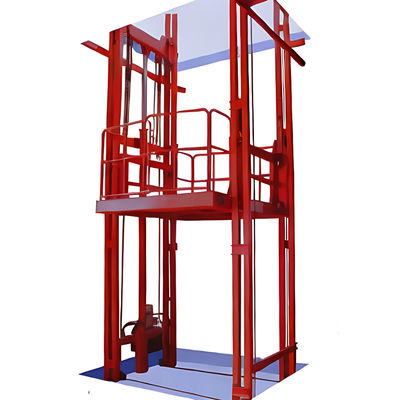 2T Mezzanine Floor Goods Elevator 5m 2000KG Elevador de carga de almacén