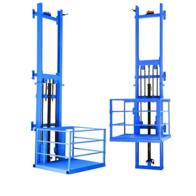 Elevador de carga de 8 m 1000 kg para productos de fábrica