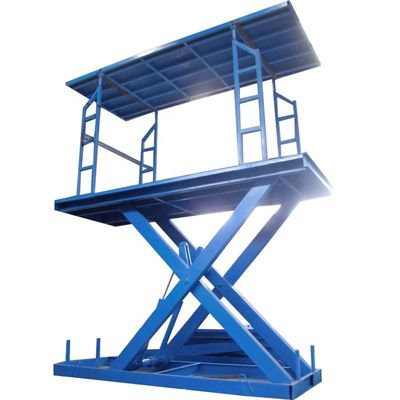 Cuadro de elevación automotriz de doble piso 6m 3000kg