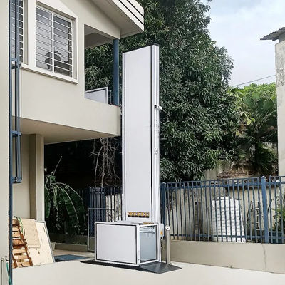 250KG 1.5m elevador hidráulico de silla de ruedas para el hogar para personas con discapacidad