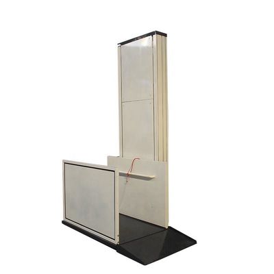 2.5m 3.5m elevador de silla de ruedas exterior plataforma hidráulica comercial elevador para silla de ruedas